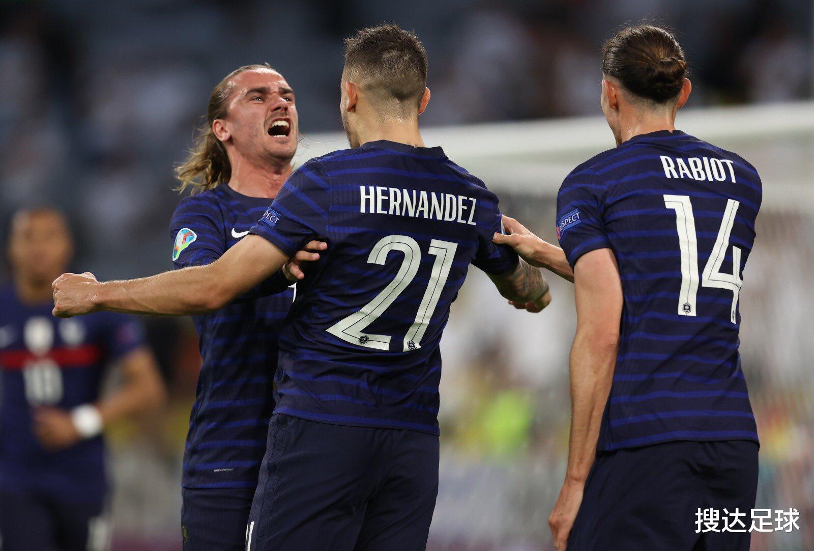 1-0！120亿欧洲杯冠军对决：法国迎队史级胜利，德国却创历史耻辱(3)