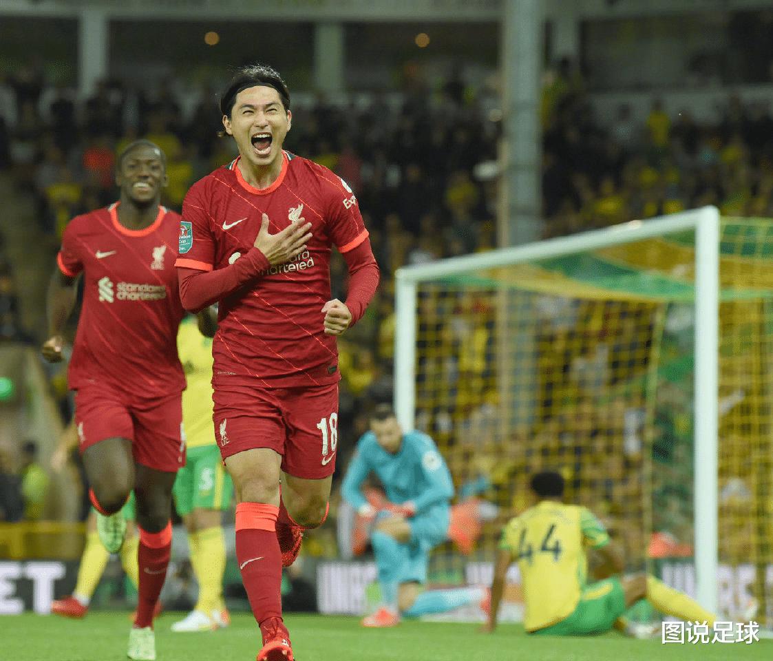 3分钟，日本球星轰利物浦新赛季首球！武磊踢了4场0球0助(3)