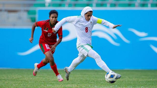 中国女足又多一个强敌？伊朗女足首进亚洲杯正赛(9)