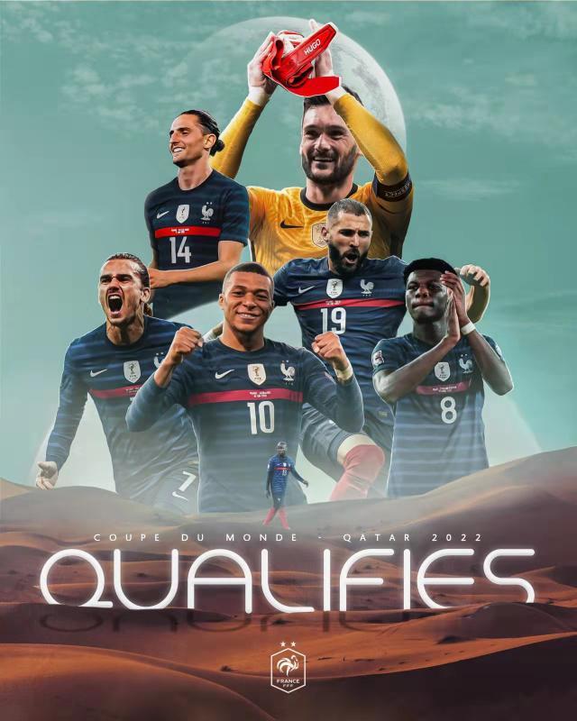 法国队世预赛末战欲平纪录 世界杯备战蓝图初现