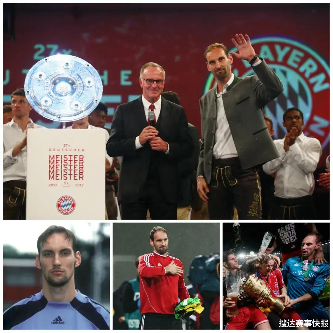 代表拜仁在德甲出场10次，获6个联赛冠军，现在他正指导刘邵子洋(4)