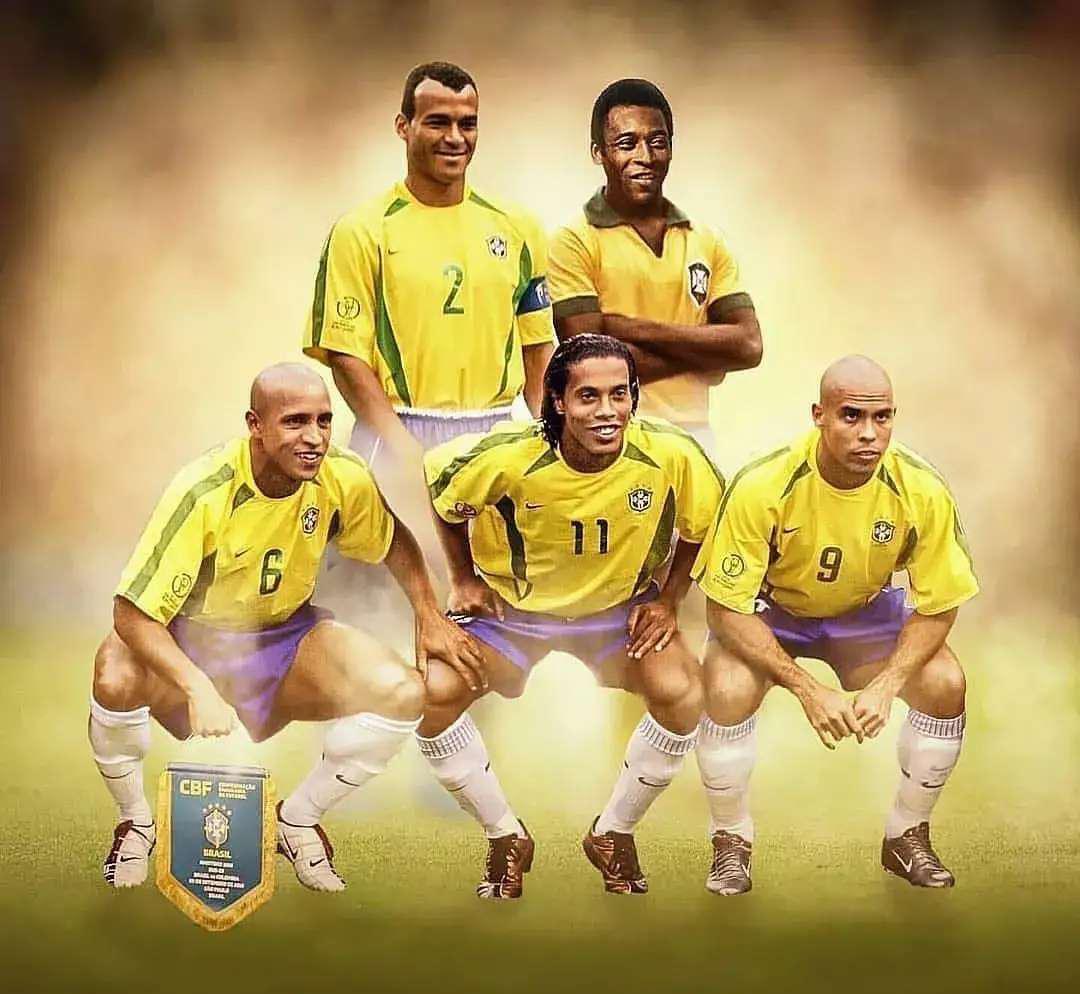 八大足球强国队史五位代表球星，巴西星光熠熠，现役三人入选(1)