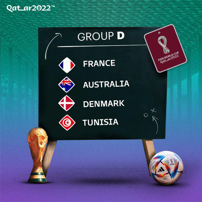 世界杯D组出线预测：法国警惕魔咒，丹麦有望续写童话，澳洲陪跑