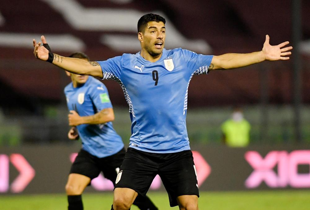 苏亚雷斯归队 乌拉圭队世界杯备战提速