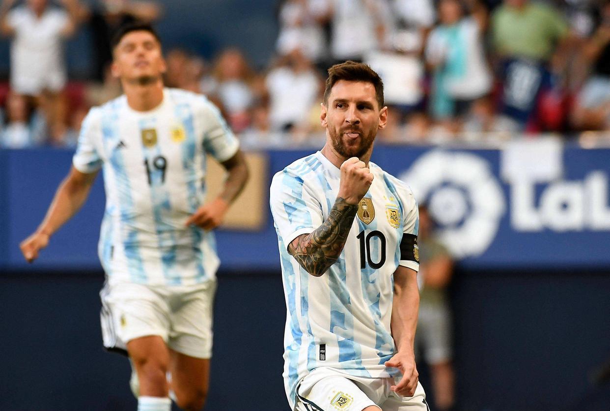 世界杯小组赛：梅西翩若惊鸿，阿根廷连击沙特阿拉伯(4)