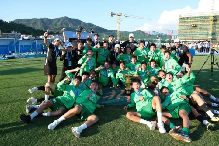浙江U17夺全国青少年足球联赛冠军，为浙江足球高质量发展“破门”(1)