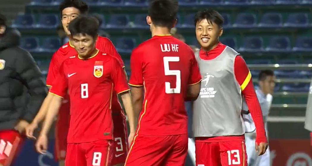 #U20国足淘汰赛面对韩国# 死亡之组突围，中国队小负日本，爆冷沙特。时隔9年，(1)