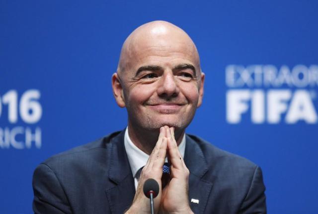 顶着争议推进“全球化” 因凡蒂诺连任国际足联主席(2)