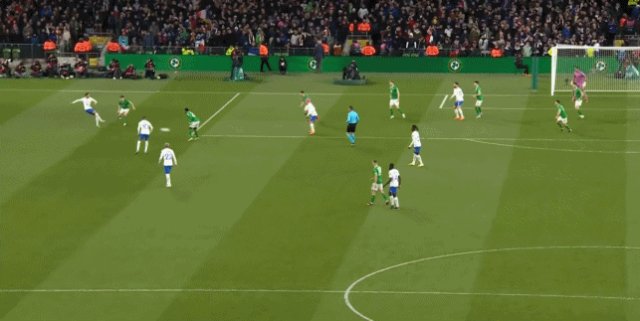【欧预赛】帕瓦尔世界波，迈尼昂神扑，法国1-0爱尔兰