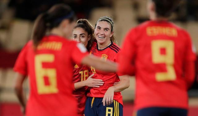 西班牙女足热身赛重视程度高！挪威女足异地作战较差！(1)