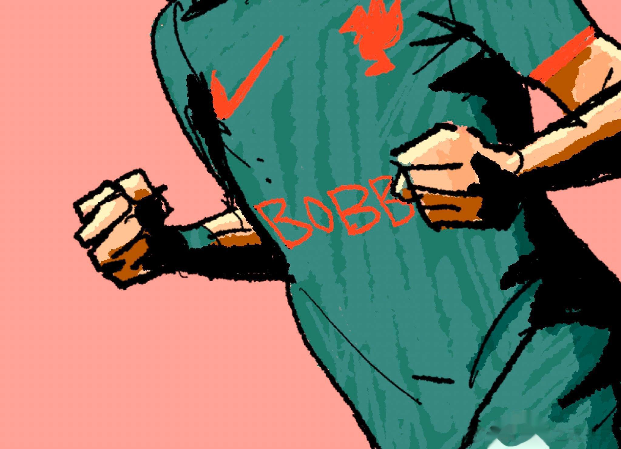 国外球迷画的费米图，萨拉赫若塔费米叠罗汉这图真不错，个人挺喜欢费米安菲尔德进球之(3)