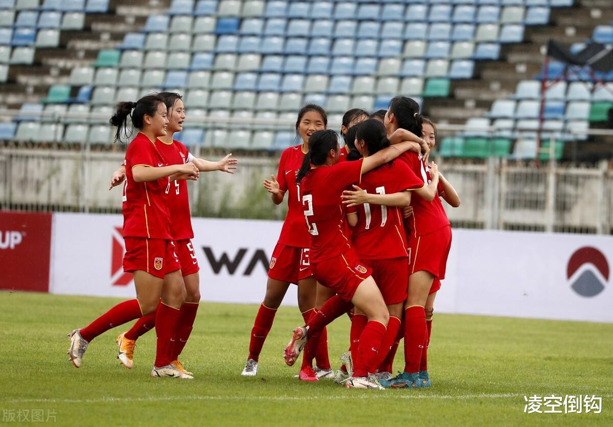 刺激，5-0中国女足踢疯了，横扫近邻，同时以2连胜升至小组第一(1)