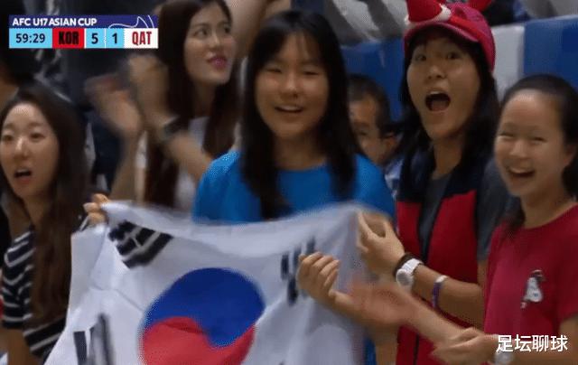 6-1！亚洲杯又一惨案诞生：韩国女球迷兴奋尖叫，中国男足庆幸避开了(3)