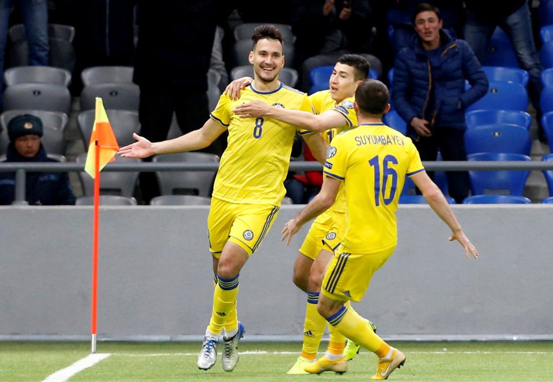 哈萨克斯坦足球的逆袭：从国足手下败将到逆转丹麦！