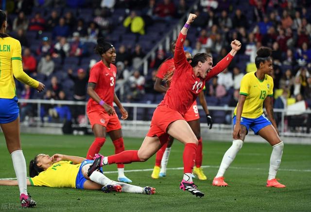 女足世界杯巡礼：B组强有力的竞争者 不可忽视的加拿大女足(1)
