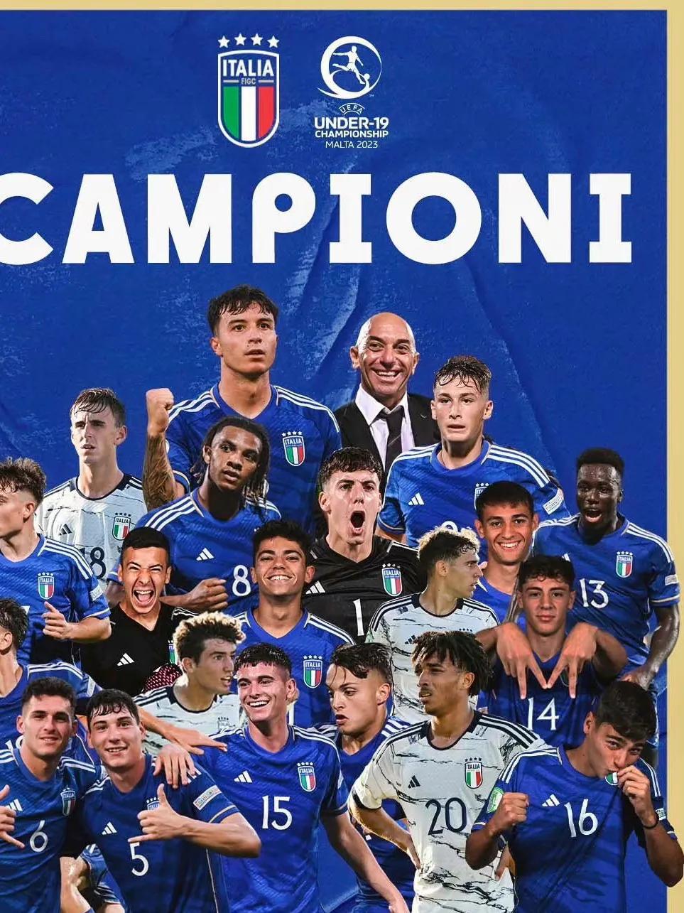 欧洲冠军，意大利队U19决赛中压倒性优势战胜葡萄牙队，让人眼前一亮，精神为之一振(1)