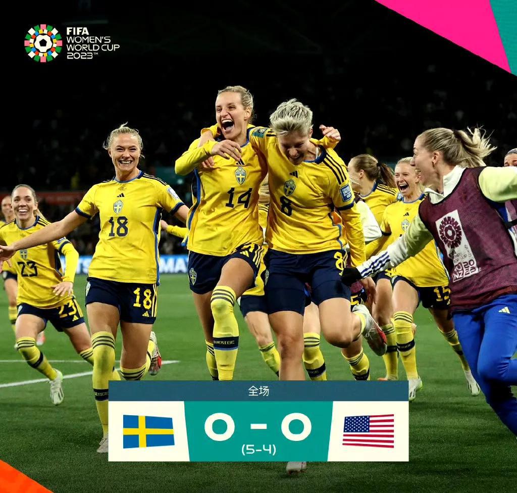 美国女足还是输给了瑞典女足，最终也是无缘三连冠！来看看历届女足世界杯的冠军都是谁
