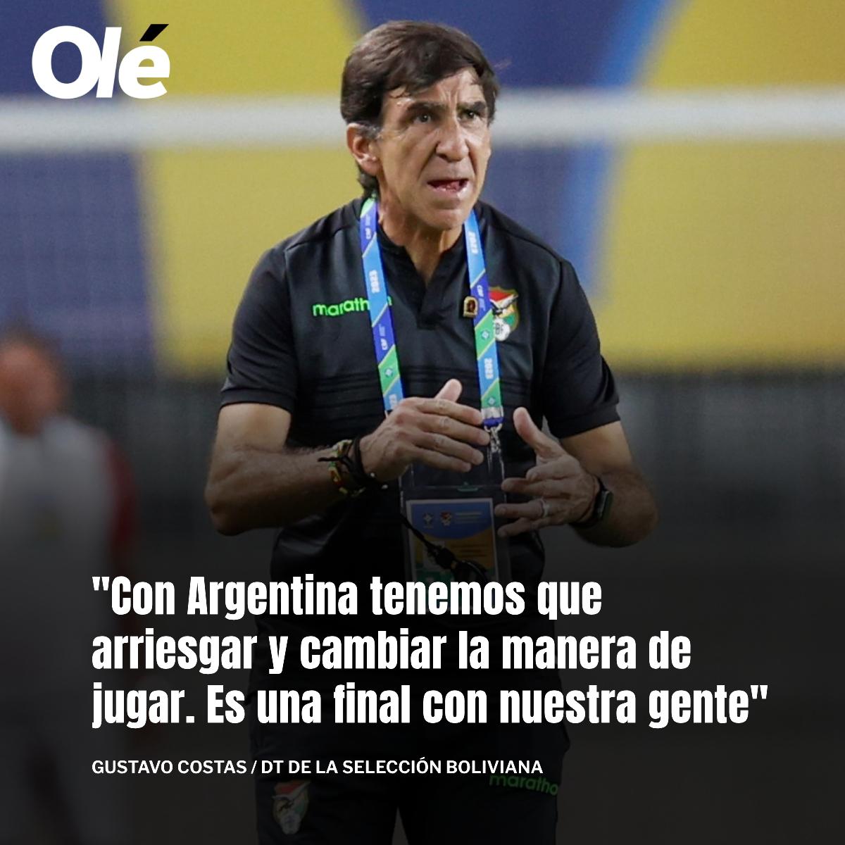 玻利维亚主帅：阿根廷实力占优，但我们要在主场拿出强势表现