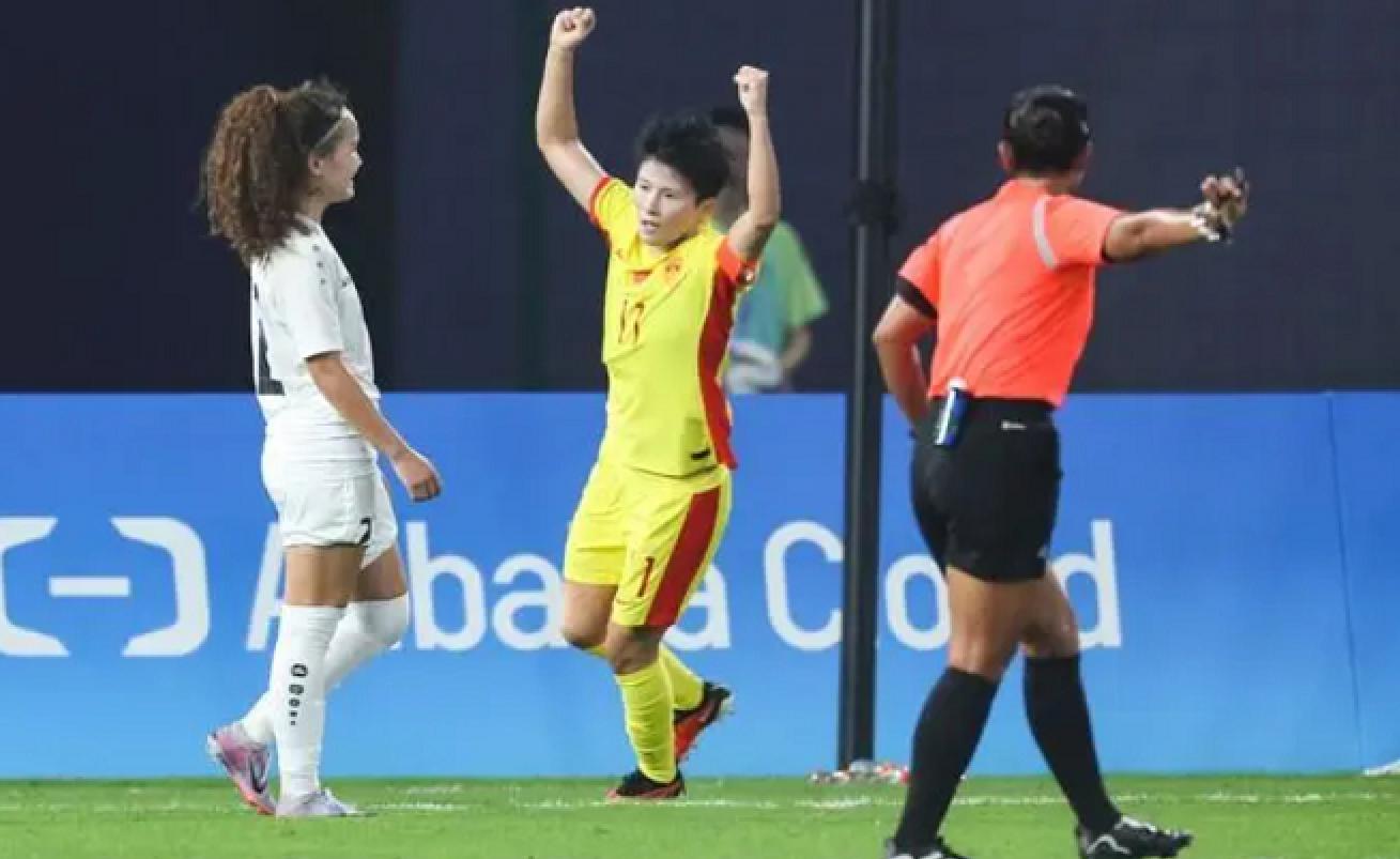 6-0！中国女足小组全胜晋级，两战狂轰22球，剑指亚运会金牌(2)