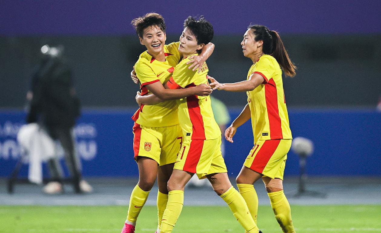 6-0！中国女足小组全胜晋级，两战狂轰22球，剑指亚运会金牌(3)