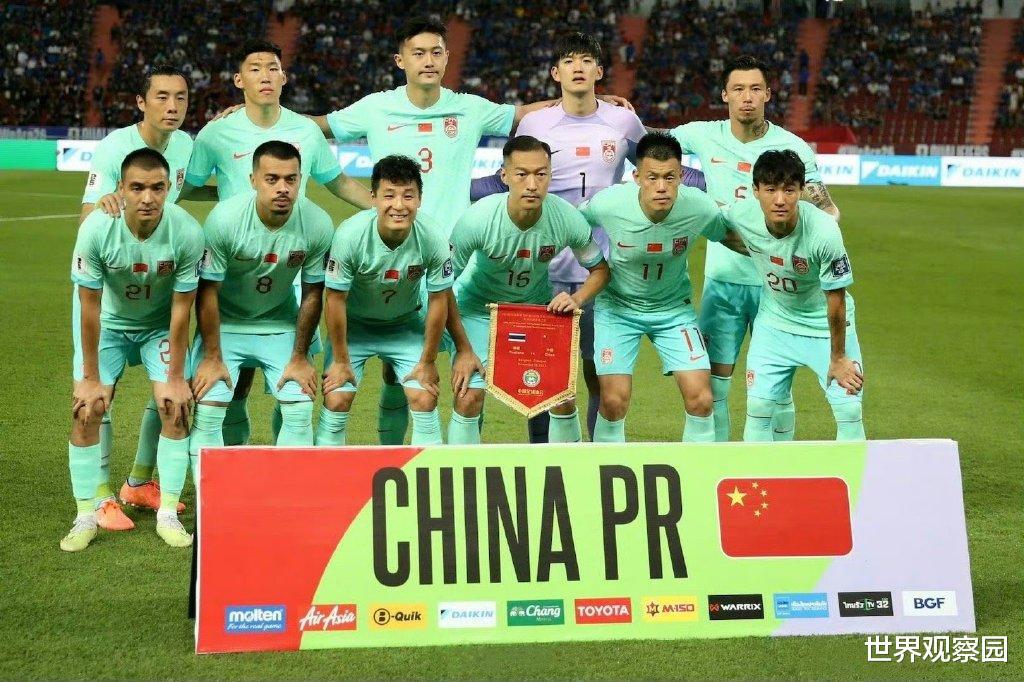 恭喜中国足球迎来开门红，2-1战胜泰国(1)