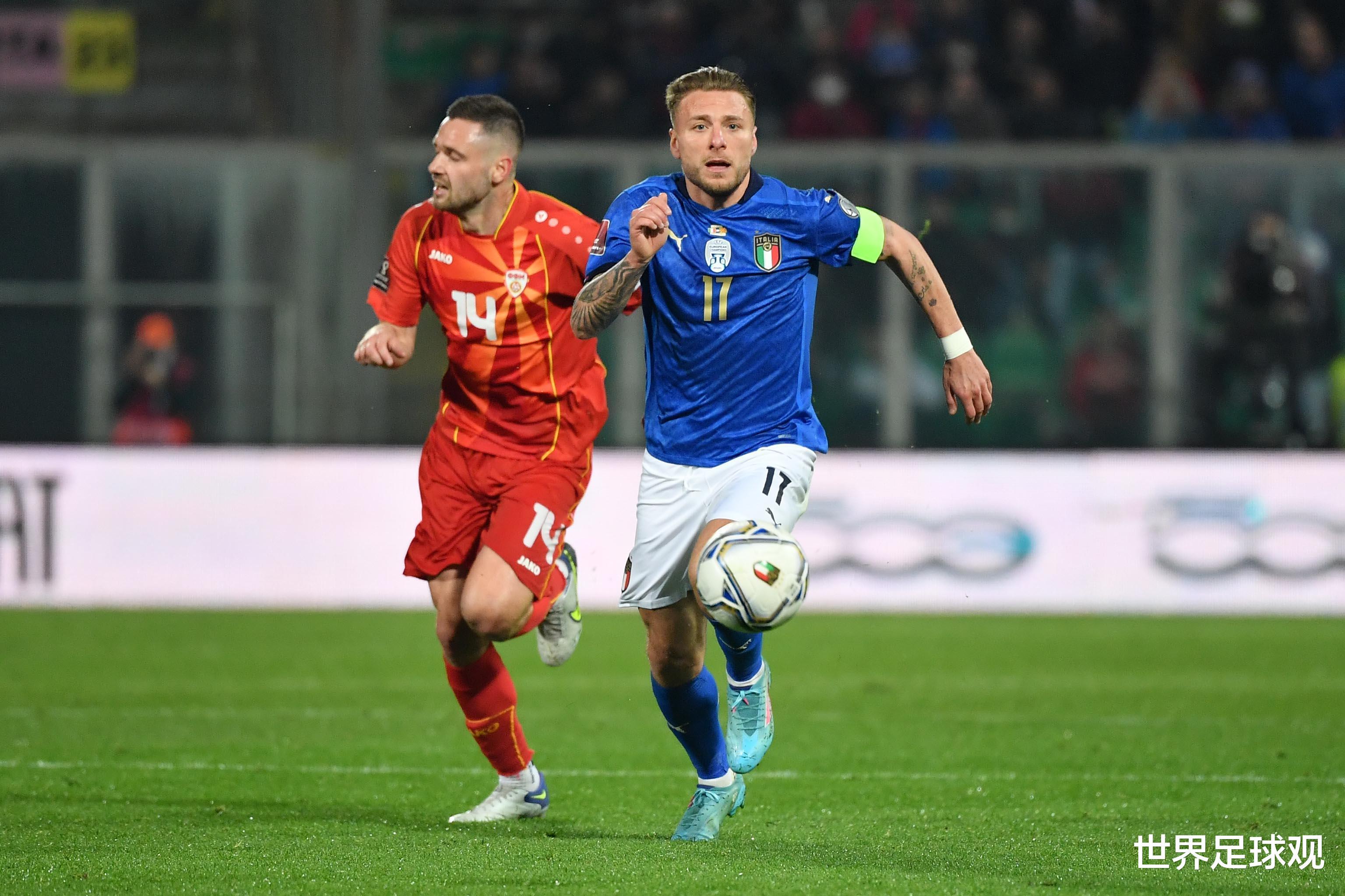 欧洲杯：意大利 VS 北马其顿，意大利复仇？