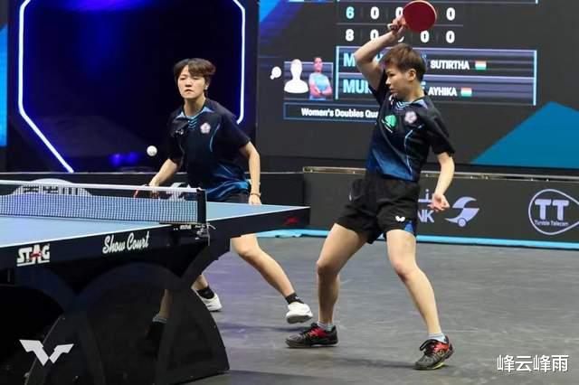 中国台北最后一盘连拿3局，惊险晋级国际乒联混团世界杯8强