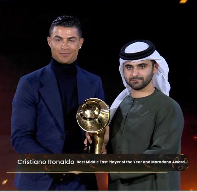 C罗：从没想过会获得最佳中东球员奖 沙特联赛未来会成为顶级(1)