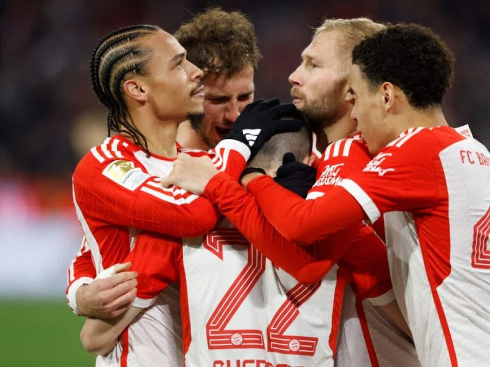 拜仁慕尼黑在与德甲领头羊勒沃库森的比赛中获胜