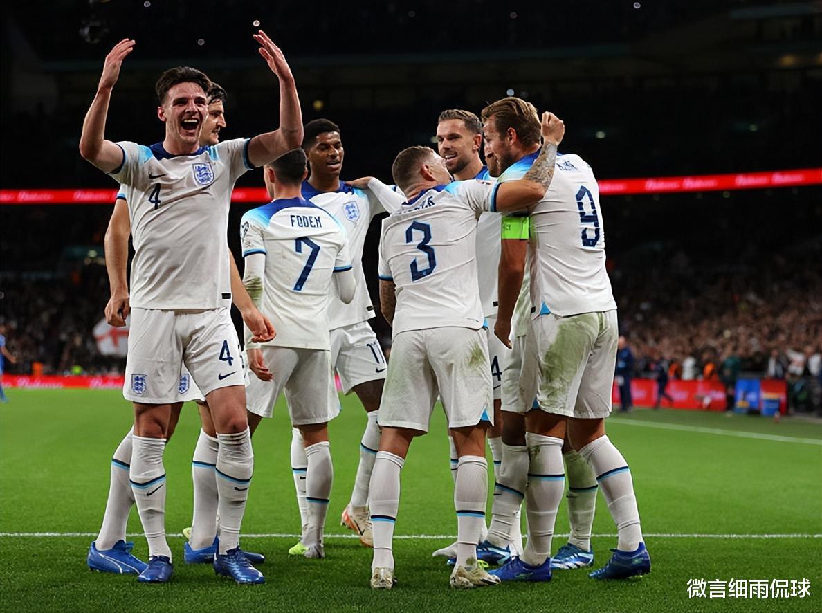 英格兰国家队的11名球员 总身价8.53亿欧元 能否获得首座欧洲杯冠军(6)